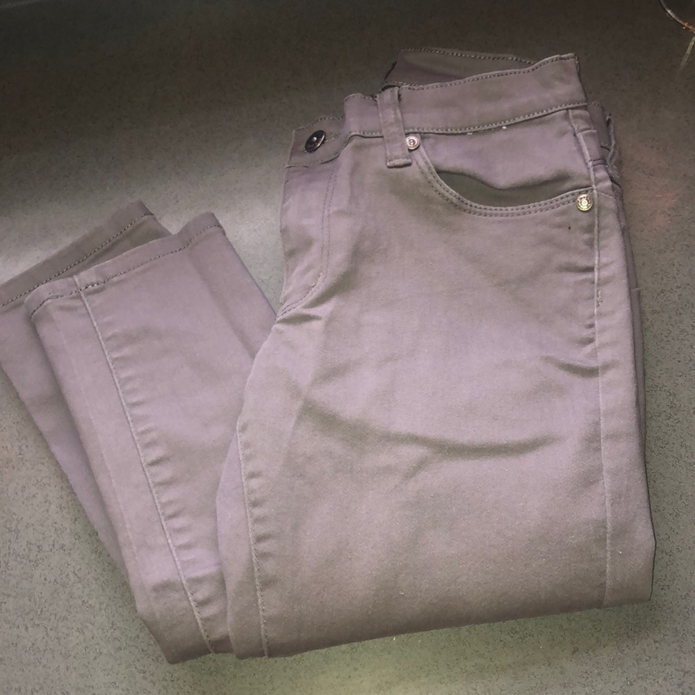 Grey skinny pants